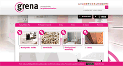 Desktop Screenshot of grena.cz